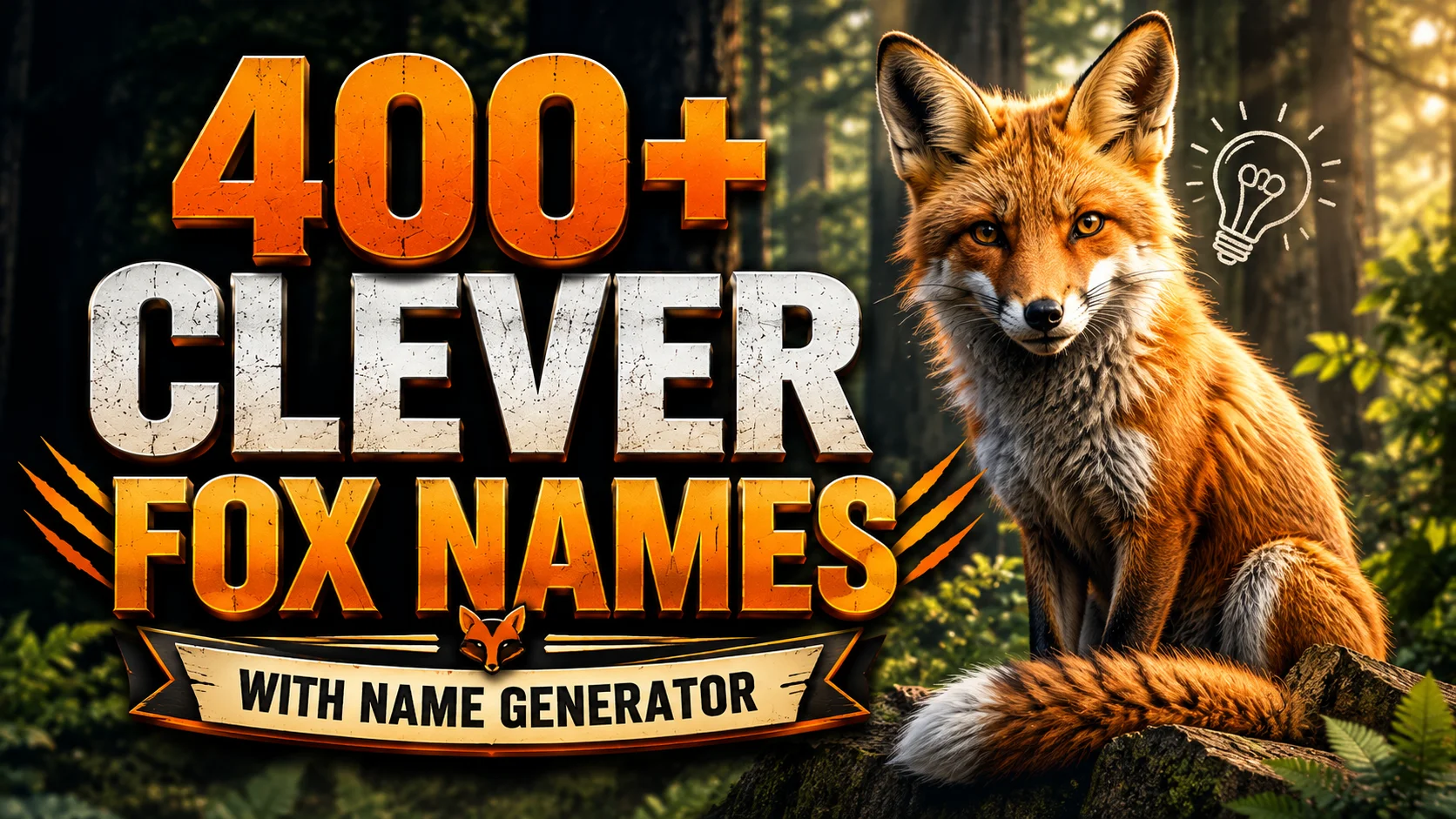 clever-fox-names