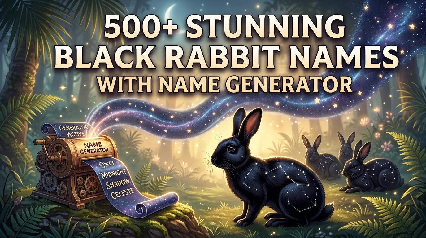 black-rabbit-names-name-generator
