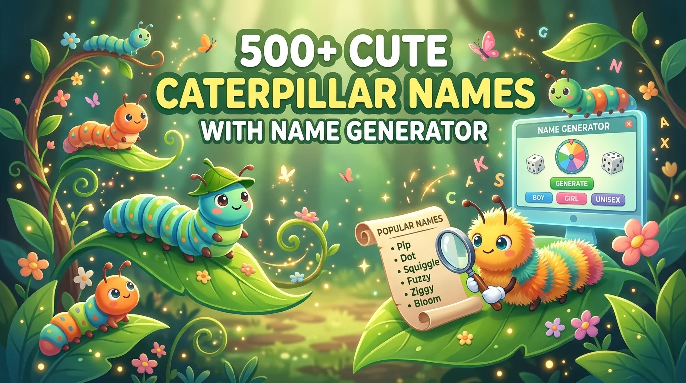caterpillar-names-with-name-generator