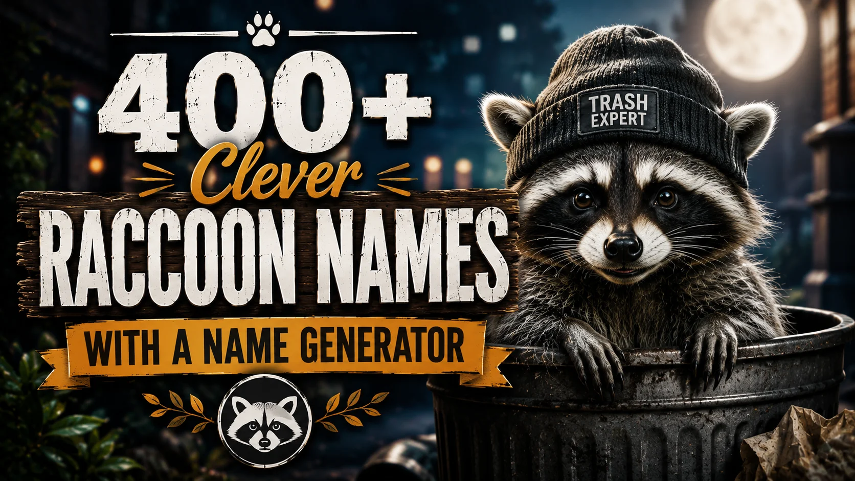 clever-raccoon-names-with-name-generator