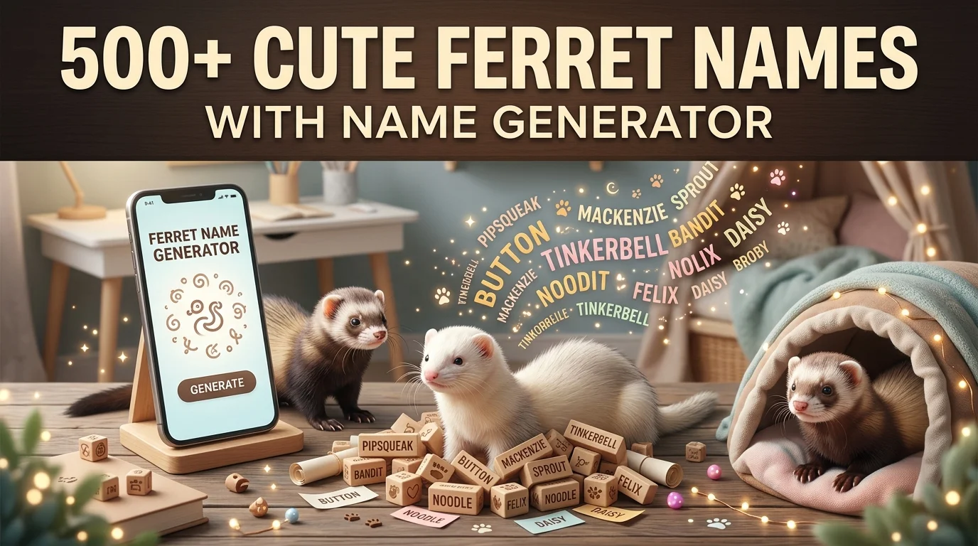 cute-ferret-names-with-name-generator