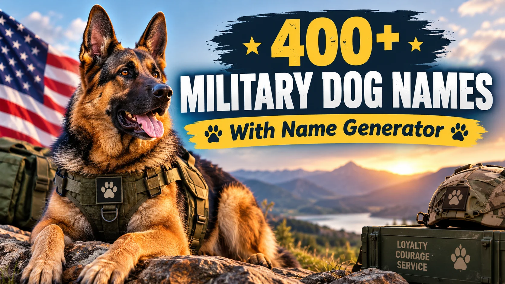 military-dog-names-with-name-generator