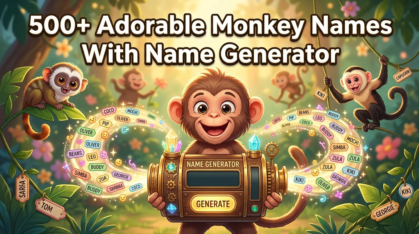 monkey-names-with-name-generator