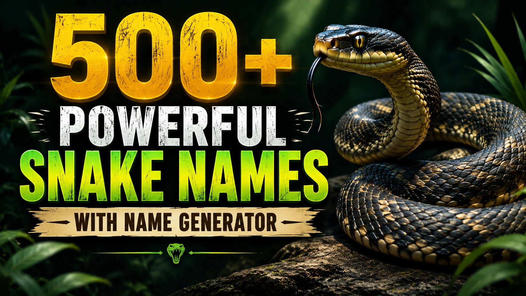 powerful-snake-names-with-name-generator