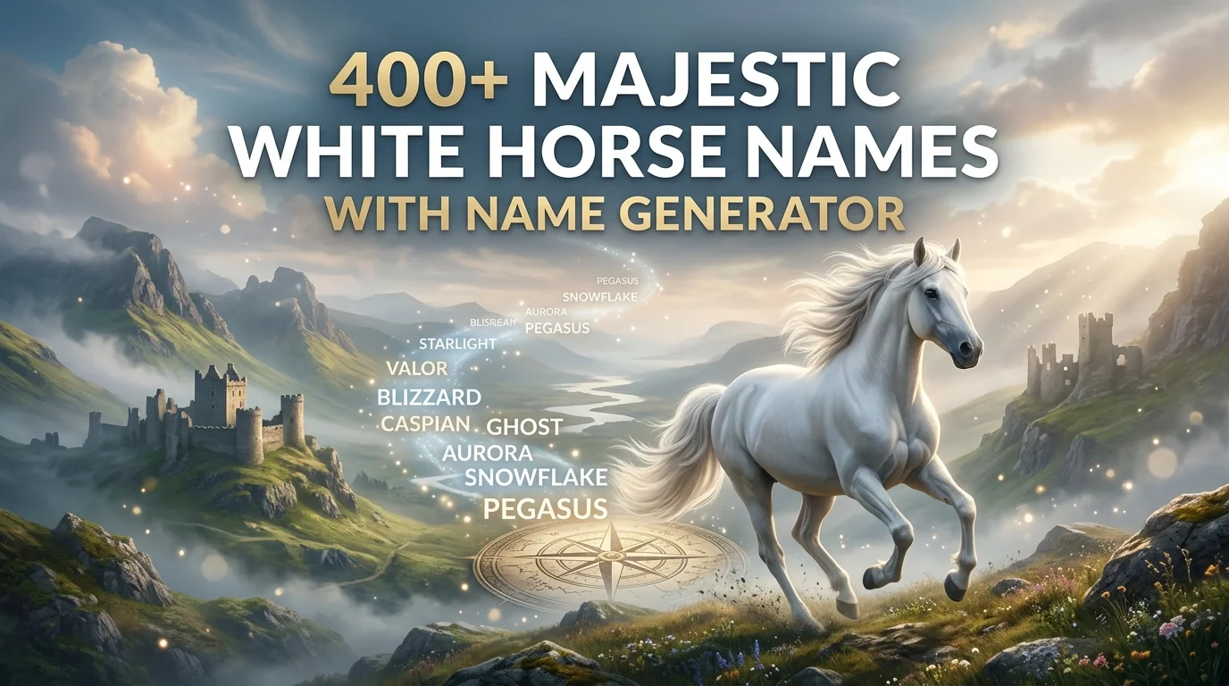white-horse-names-with-name-generator
